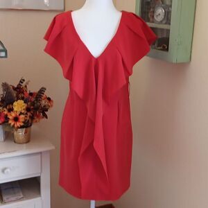 Wayne Cooper Red Dress